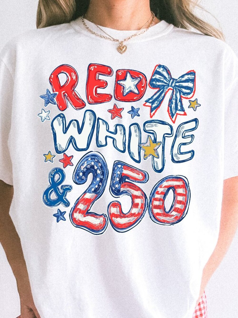 NEW America 250th Anniversary TShirt USA July 4th Graphic Tee Freedom Shirt